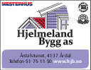 logo hjelmeland bygg as