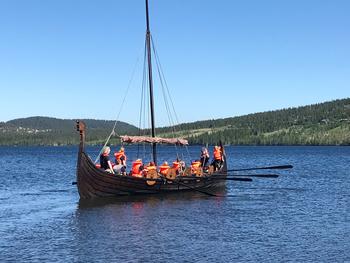 Vikingbåt på Gålå