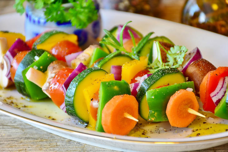 Vegetarspyd, foto: RitaE from Pixabay
