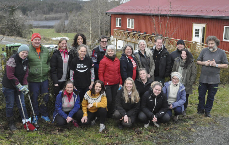 Delegatene på 4H-gård Norge sitt årsmøte 2020